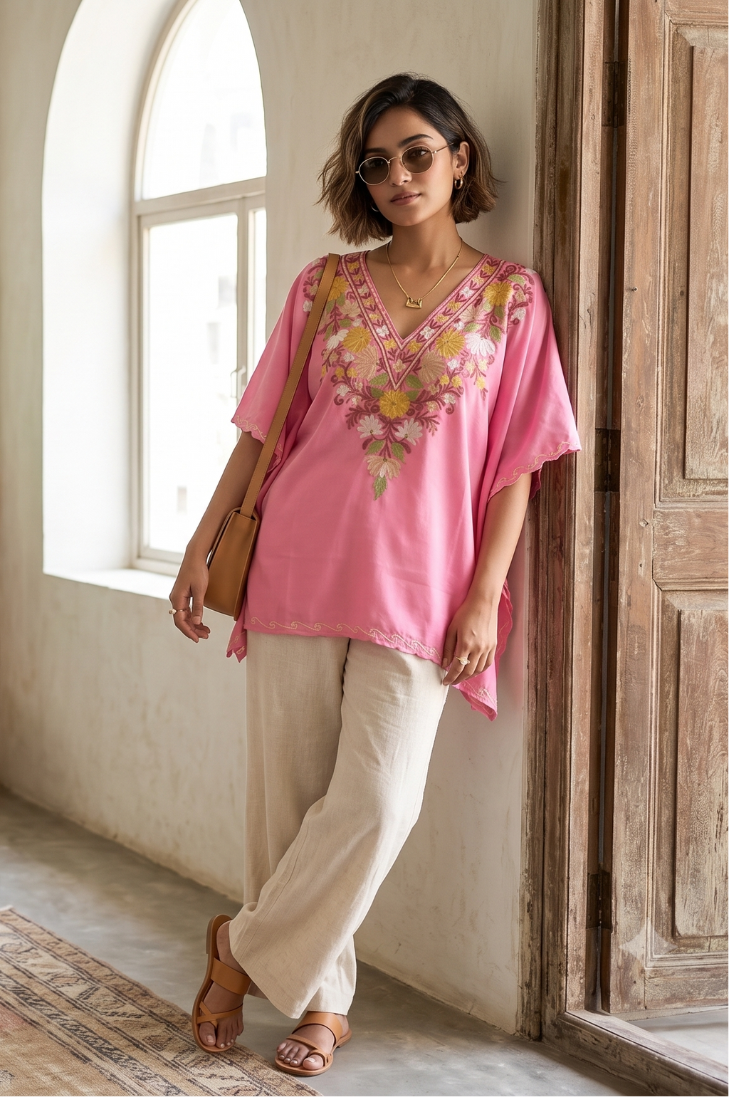 Primrose Kashmiri Kaftan