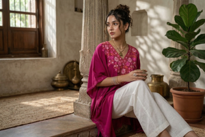 Nargis Aari Kaftan