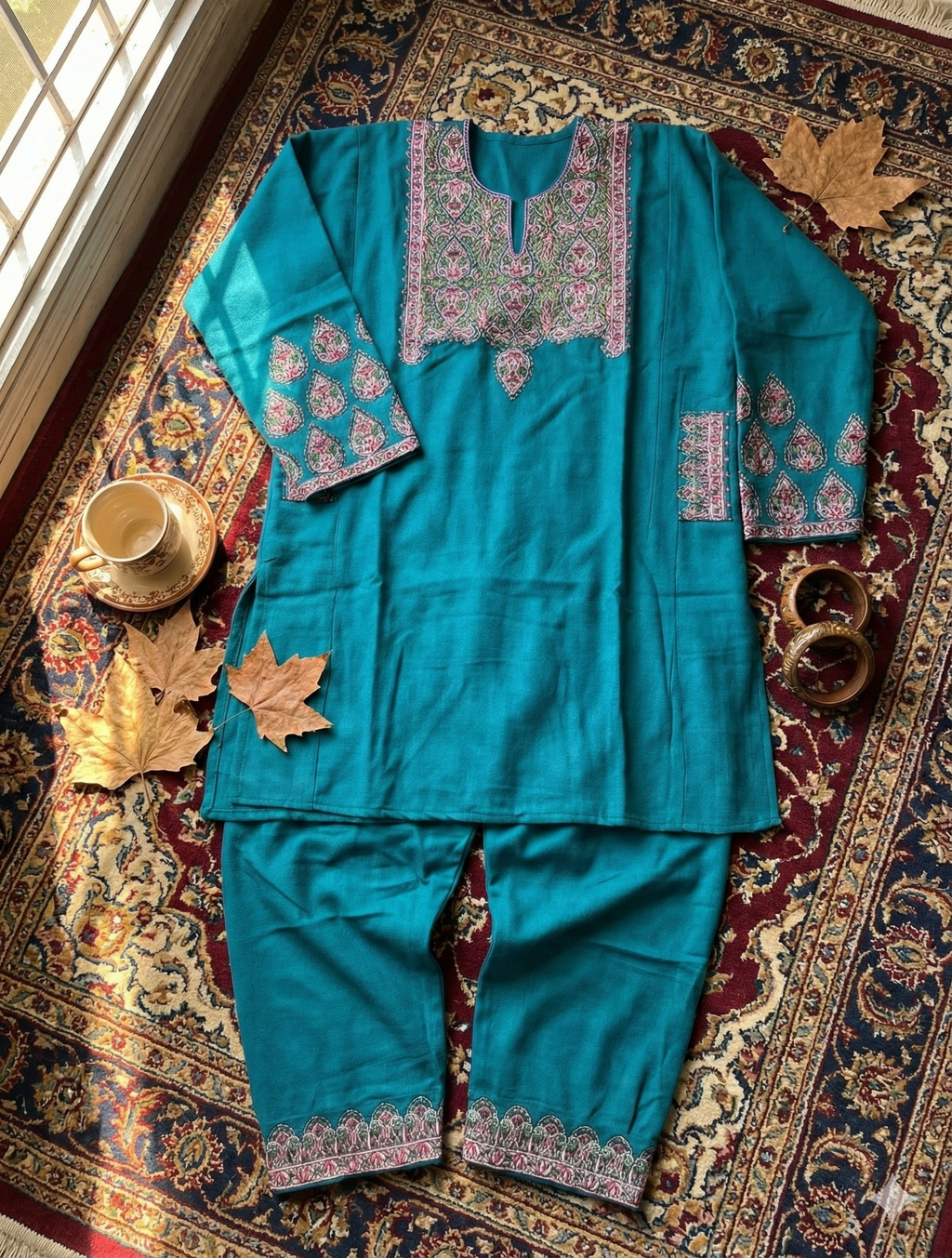 Zeenat-e-Shehzadi Sozni Pheran Set