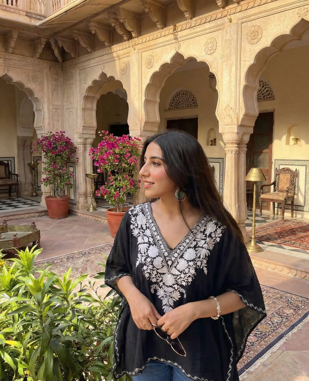 Noir Majestic Kaftan