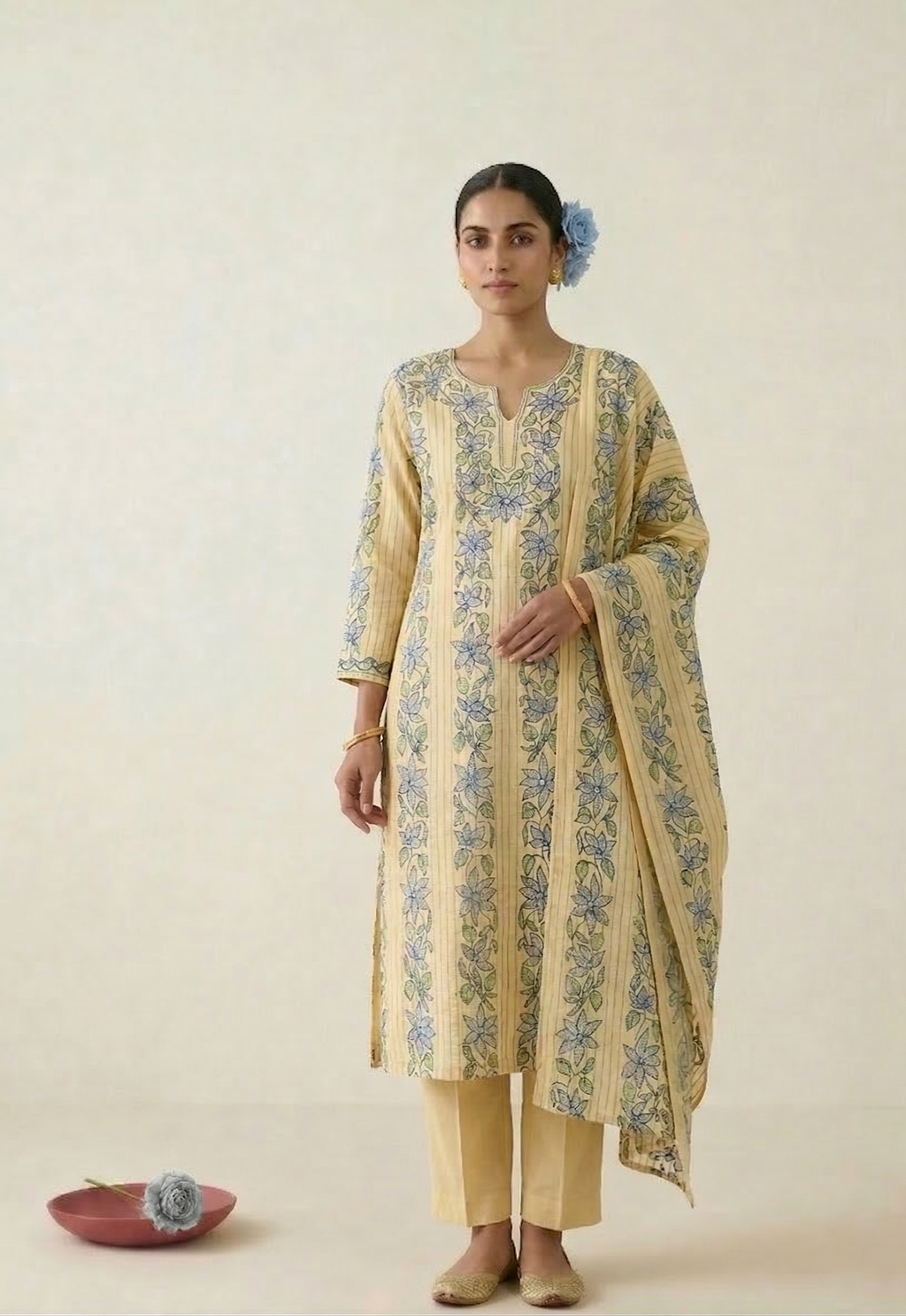 Raunaq-e-Haya Pure Phulkari Hand Embroided Couture Suit
