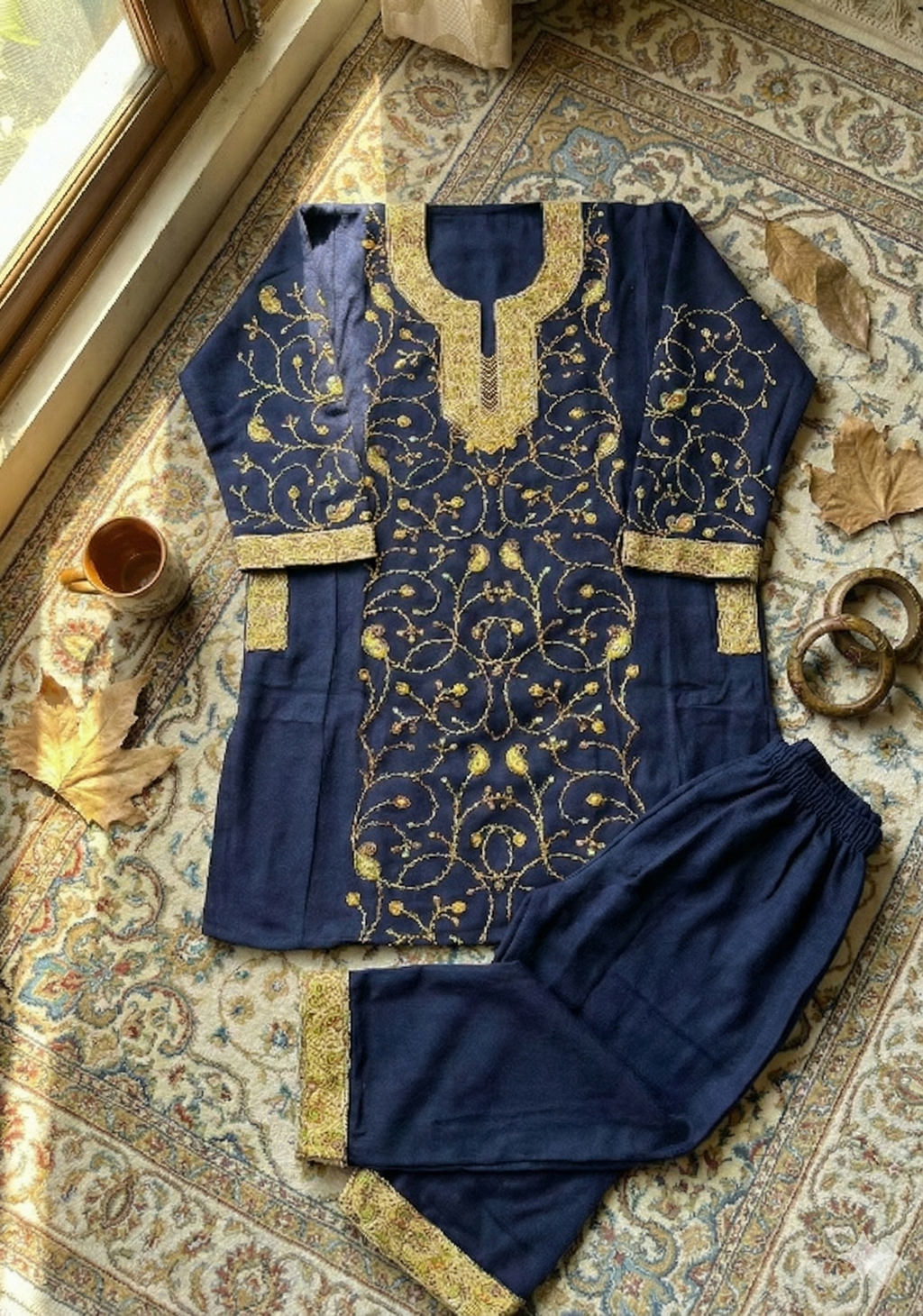 Shahnavaz-e-Zar Sozni Pheran Set