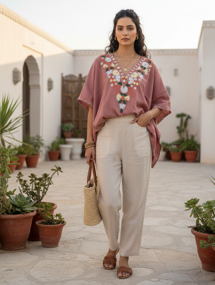 Gulbahar Kashmiri Kaftan