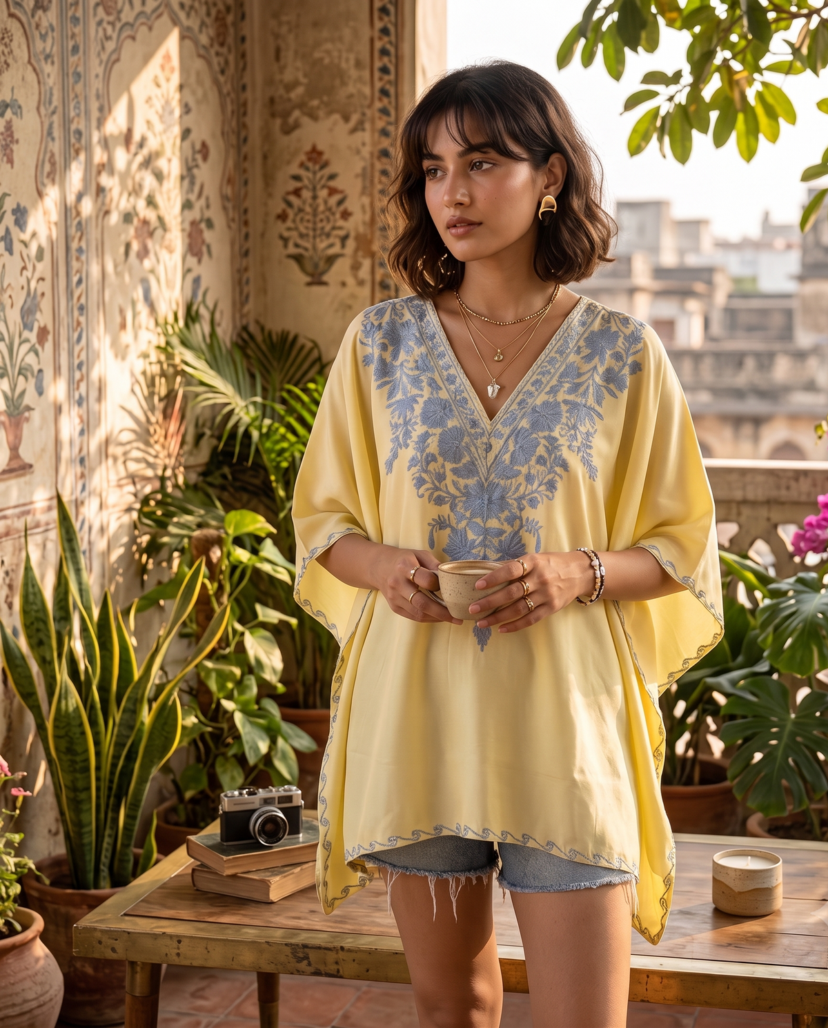 Phoolon Ki Dhoop Kaftan