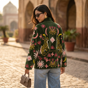 Jardin de Minuit Suzani Jacket