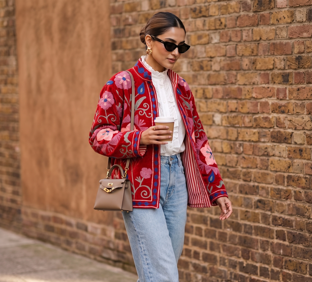 Rouge Rosée Suzani Jacket