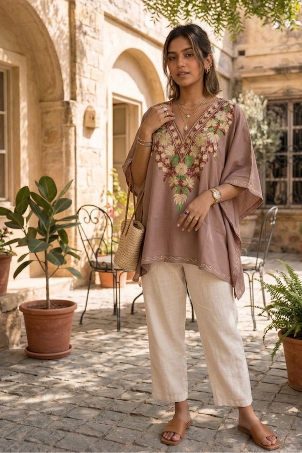 Gulbahar Kashmiri Kaftan