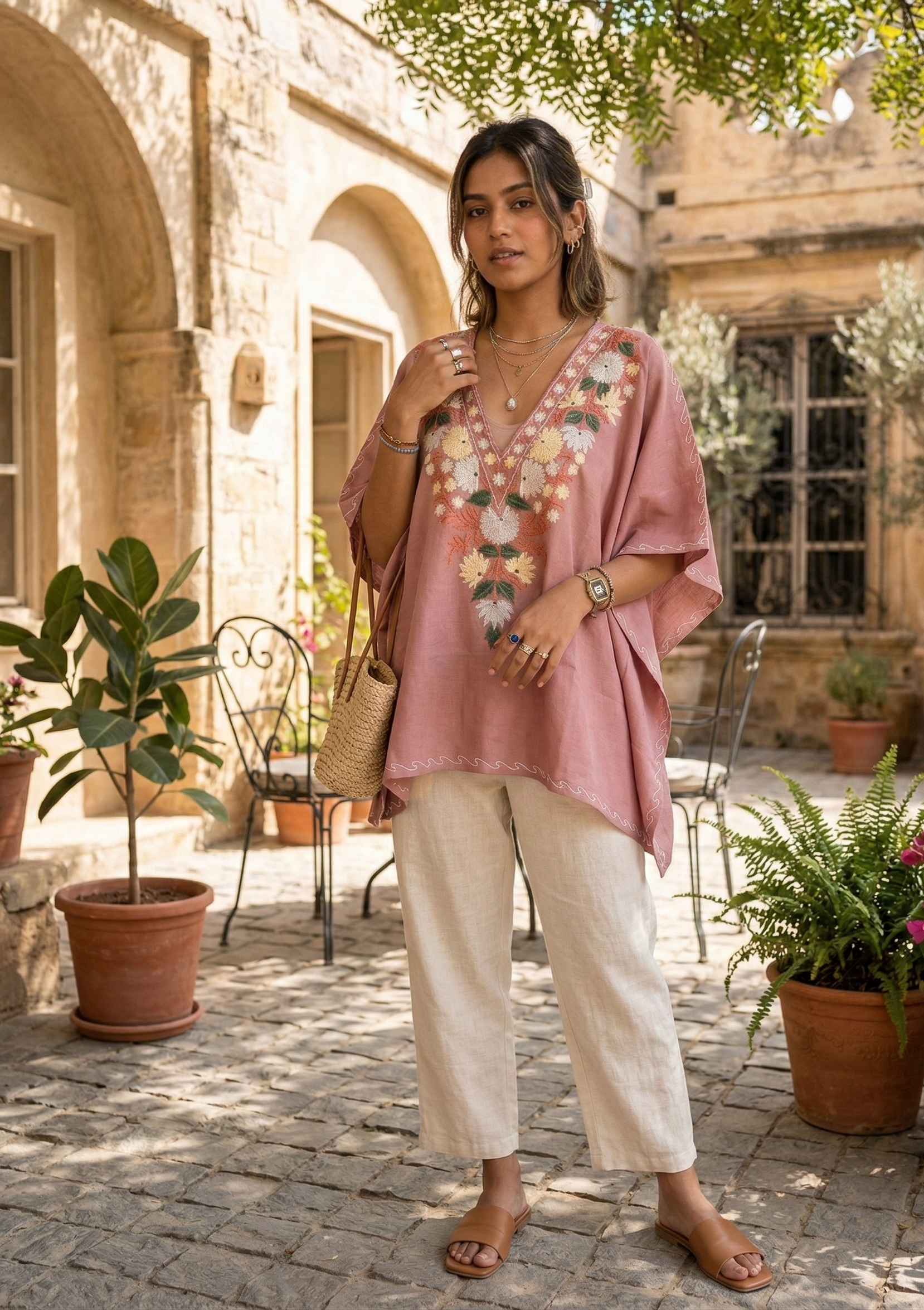 Gulbahar Kashmiri Kaftan