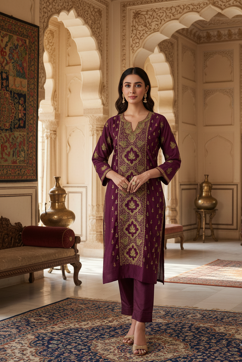 Shahi-Mehfil-e-Zar Pure Raffal Heavy Sozni Pheran