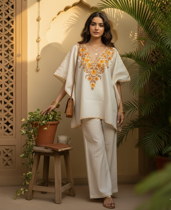 Bahar-e-Narangi Kaftan