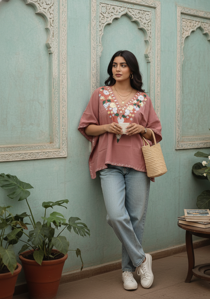 Gulbahar Kashmiri Kaftan