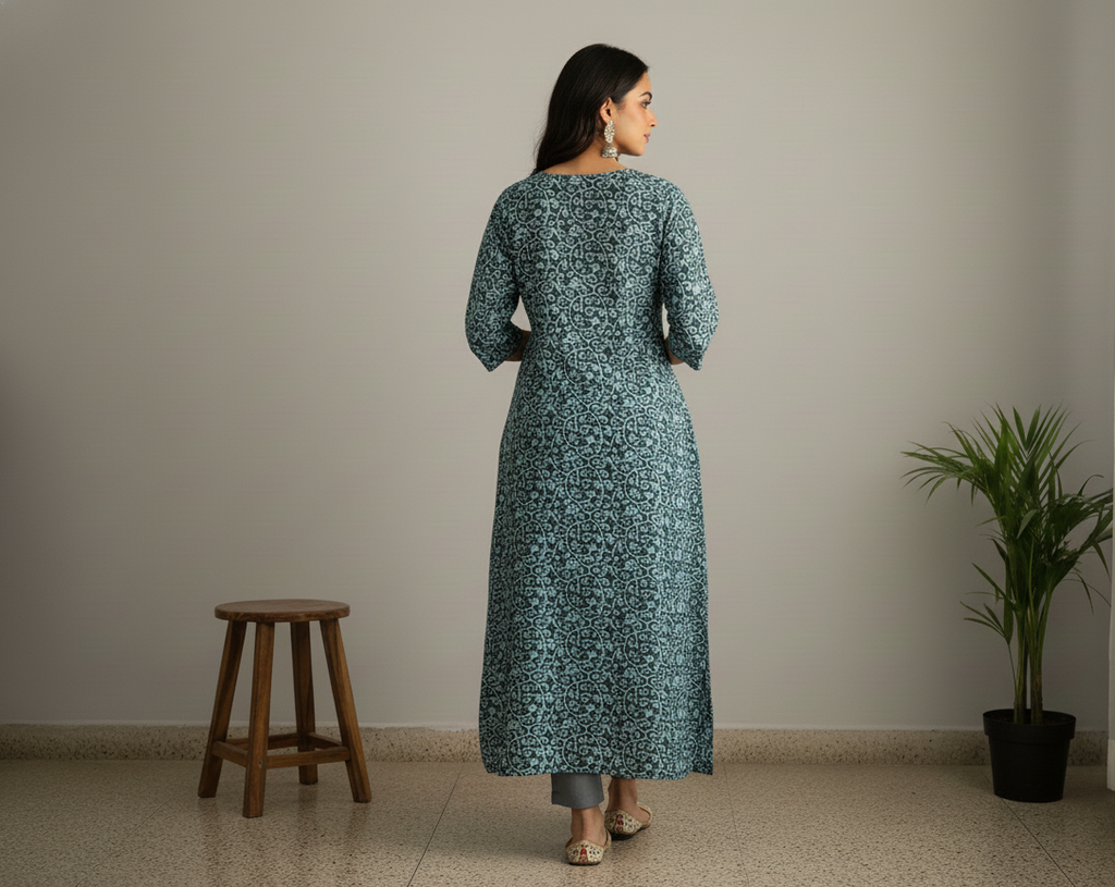 Sunehriya Embroidered Pheran