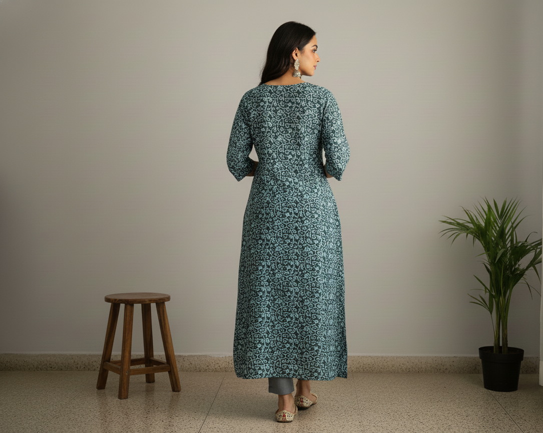 Sunehriya Embroidered Pheran