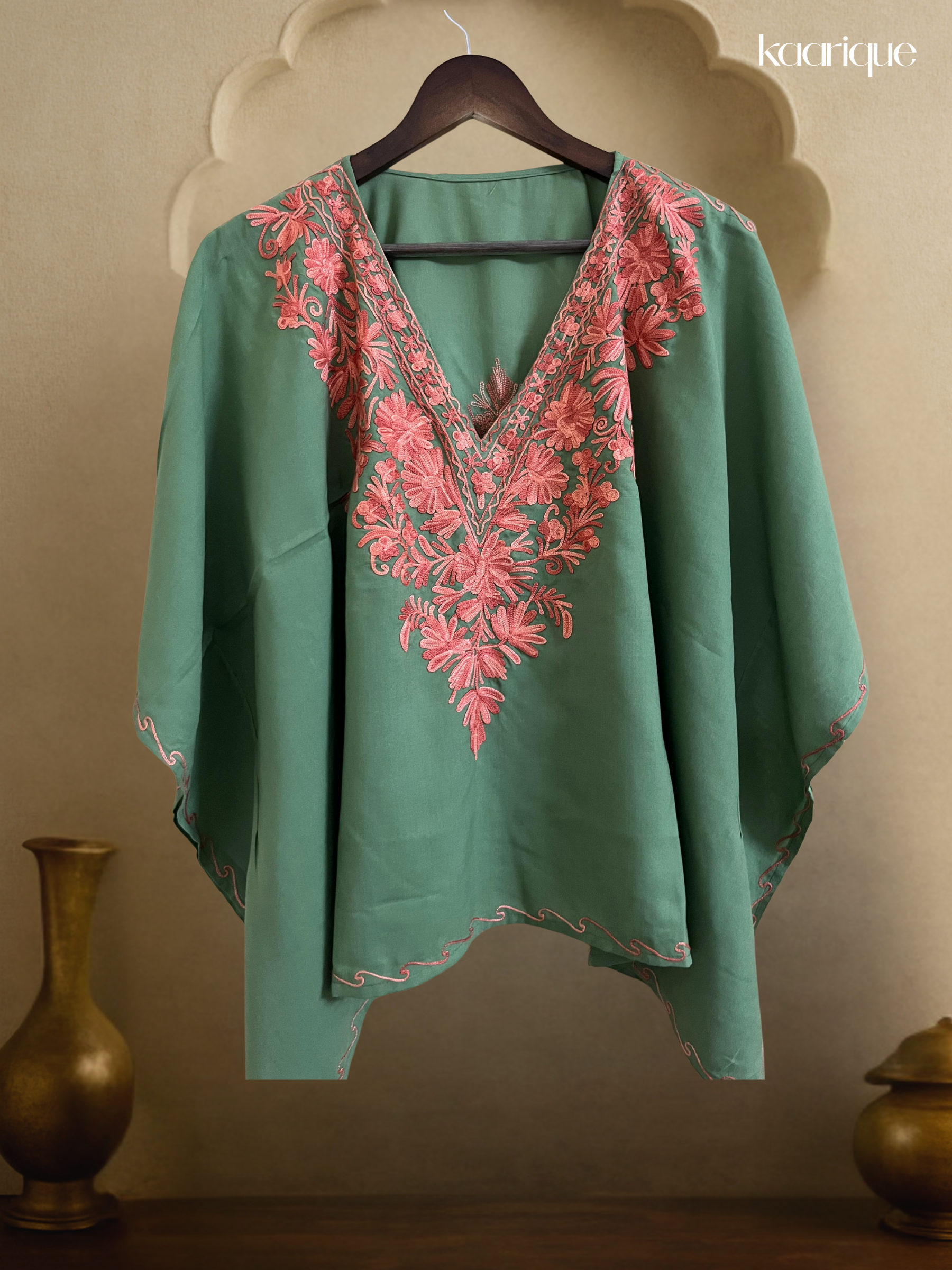 Kaarique Zarqa-e-Bahar Kaftan