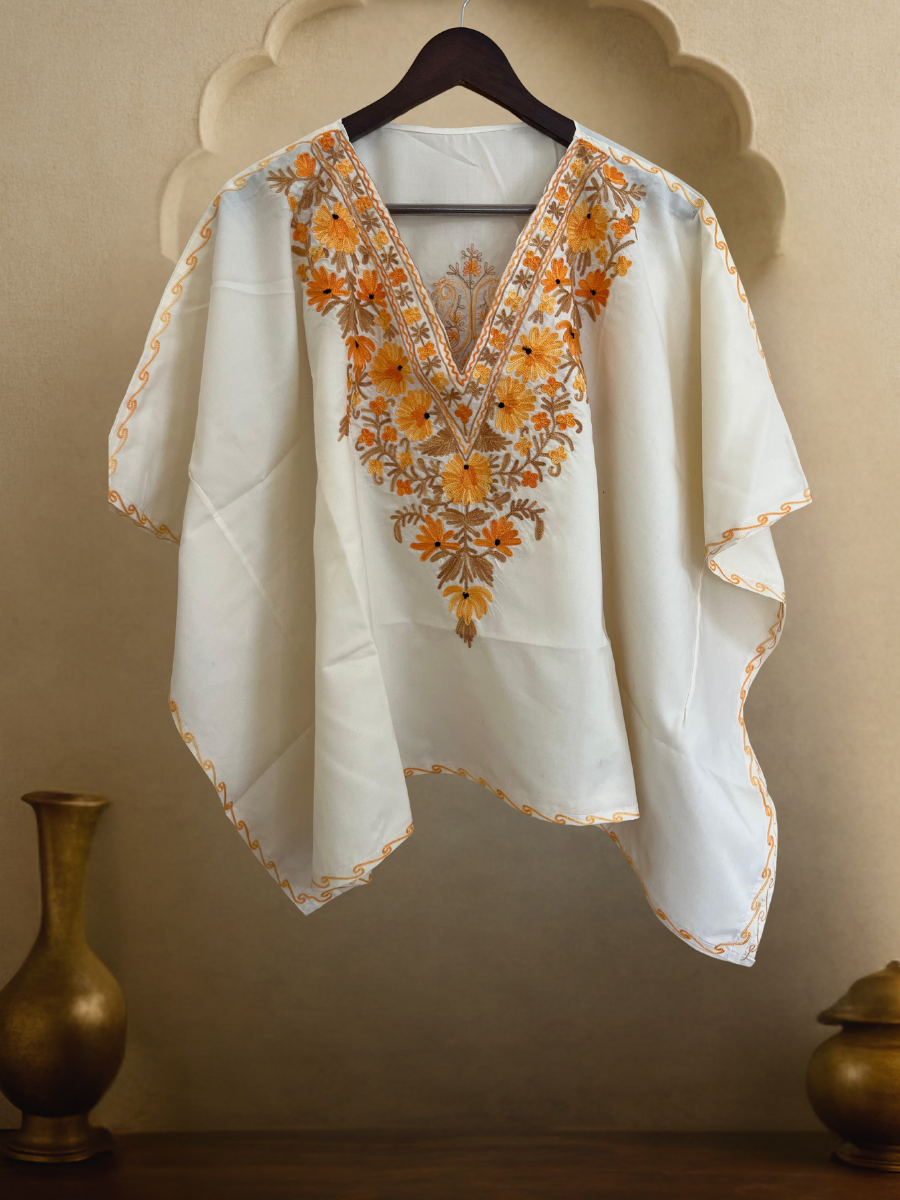 Kaarique Bahar-e-Narangi Kaftan