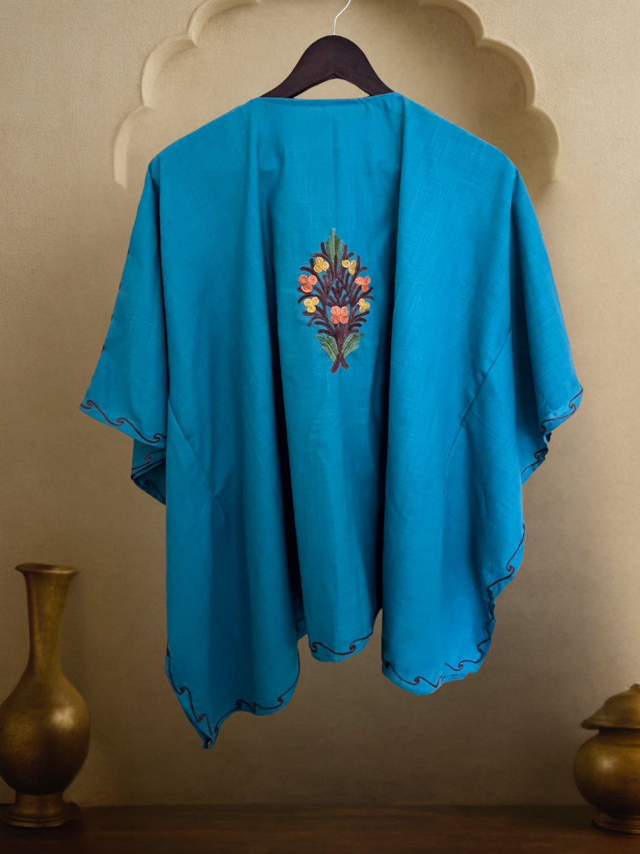 Kaarique Bahaar-e-Nili Kaftan