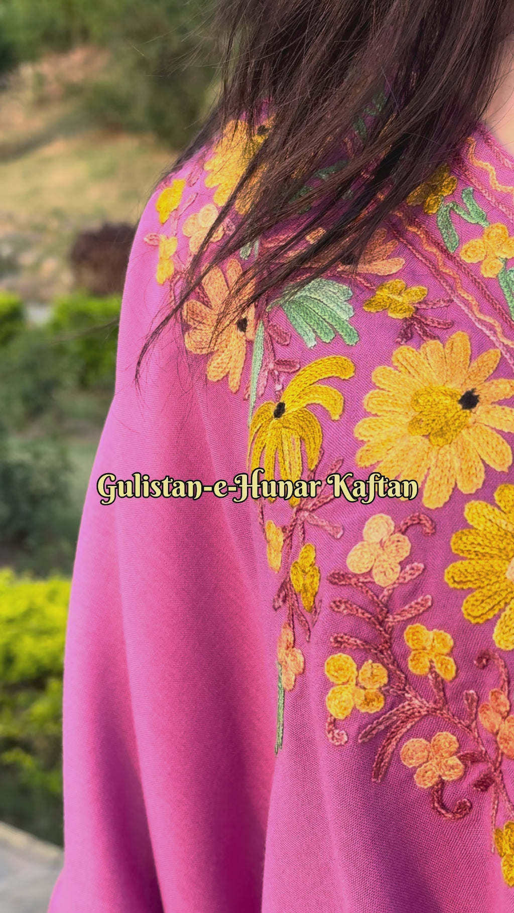 Bougainvillea Kaftan